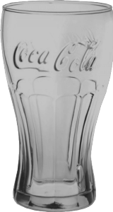 Copo Coca Cola Contour 470ml Cinza 12 Unidades Nadir Ref 705011