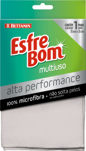Pano Multiuso Esfrebom Alta Performance 35x35cm Cores Sortidas Bettanin Ref Bt5007