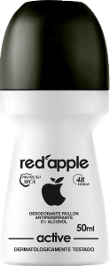 Desodorante Roll-On Red Apple Active Proteção Seca Antitranspirante S/ Álcool 48h 50ml