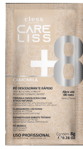 Pó Descolorante Cless Care Liss C/ Camomila 8g