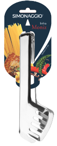 Pegador P/Salada Moniz Aço Inoxidável 19,6cm Simonaggio Ref 1738
