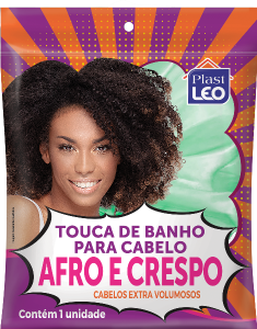 Touca Vinil P/Cabelos Afros E Crespos Plast Leo Ref 636