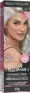Tintura Beauty Color Prof Hollywood Blondes 11.11 Louro Claríssimo Especial Platinado 45g