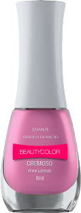 Esmalte Beauty Color Blister Cremoso Pink Lótus 8ml