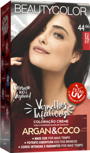 Tintura Beauty Color Kit Vermelhos Infalíveis 44.66 Borgonha Magnífico