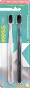 Escova Dental Kess Pro Extra Macias Bw 2 Unidades Ref 2533