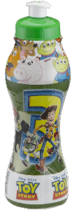 Garrafa Sleeve Toy Story Plástico 450ml Cores Diversas Plasduran R 440551