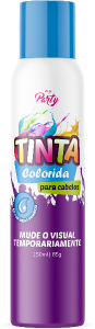 Tinta Spray Temporária My Party P/ Cabelo Azul 150ml